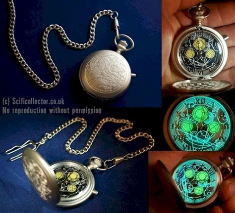 doctor's fob watch replica metal|authentic replica metal dr who masters fob watch .